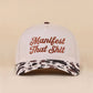 Manifest That Shit Two Tone Snapback Hat