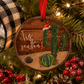 Tis the Season' Arizona Cactus Ornament – Wooden Christmas Ornament