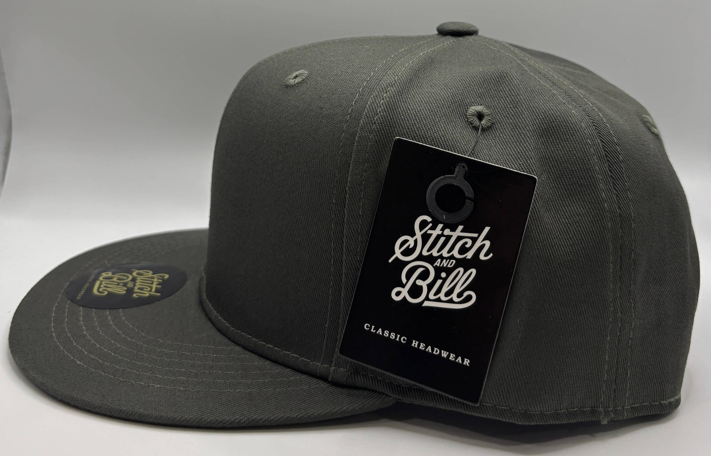 Premium Flat Brim Snapback Hat 100% Cotton Men Women Blank