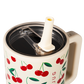 Cherries design HydroJug 32 oz traveler tumbler
