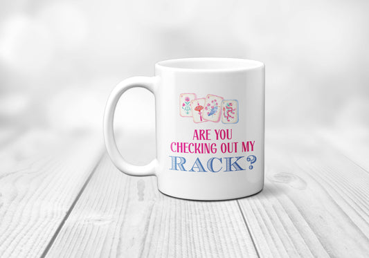 Mahjong Coffee Cup Mug Tile Game Decor Hostess Gift