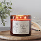 3 Wick Spring Tumbler Candle Faire - 17 oz Large Candle