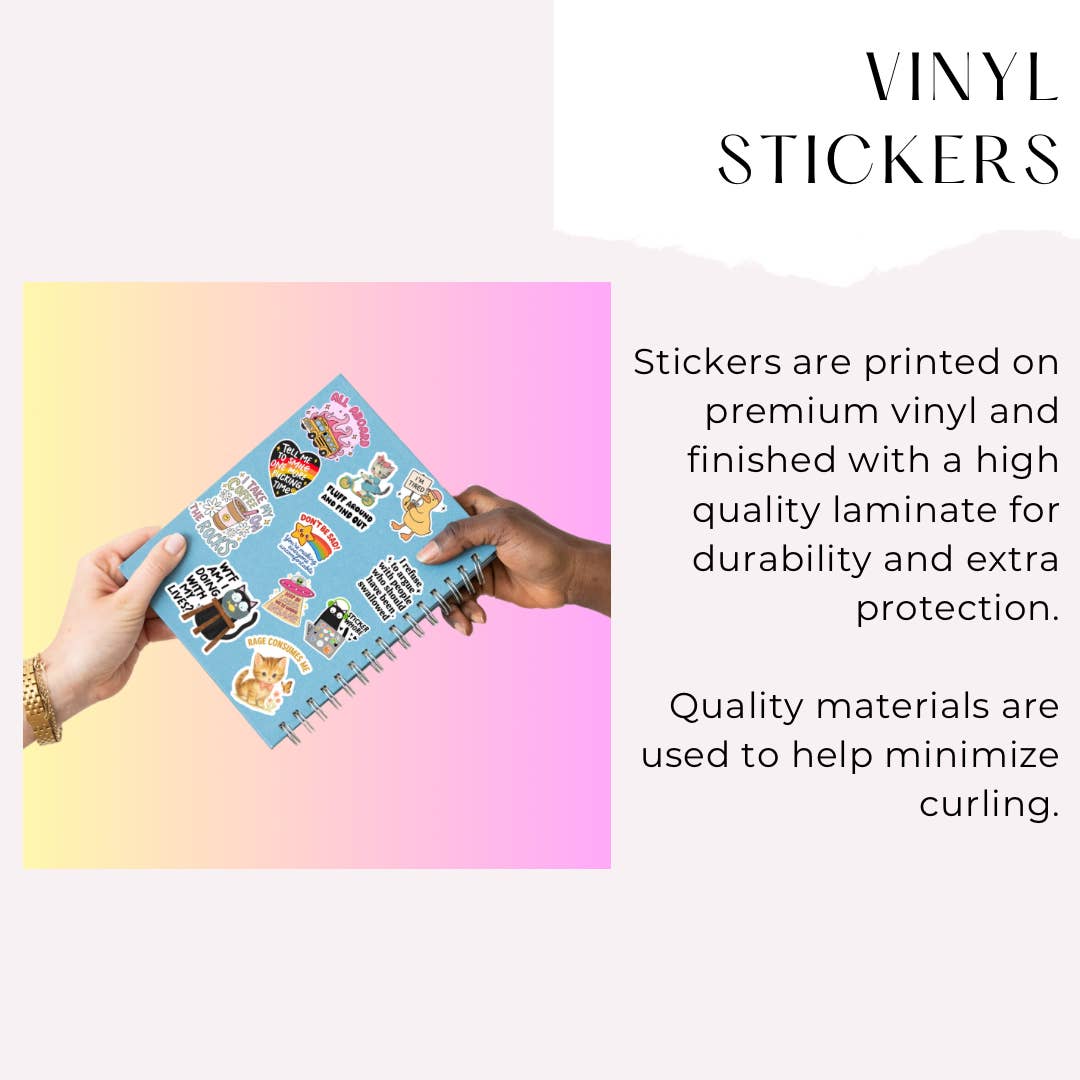 Nervous Breakdown Sticker | Funny Mental Health Decal