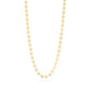 18K Gold PVD Stainless Steel Sunburst Chain Necklace