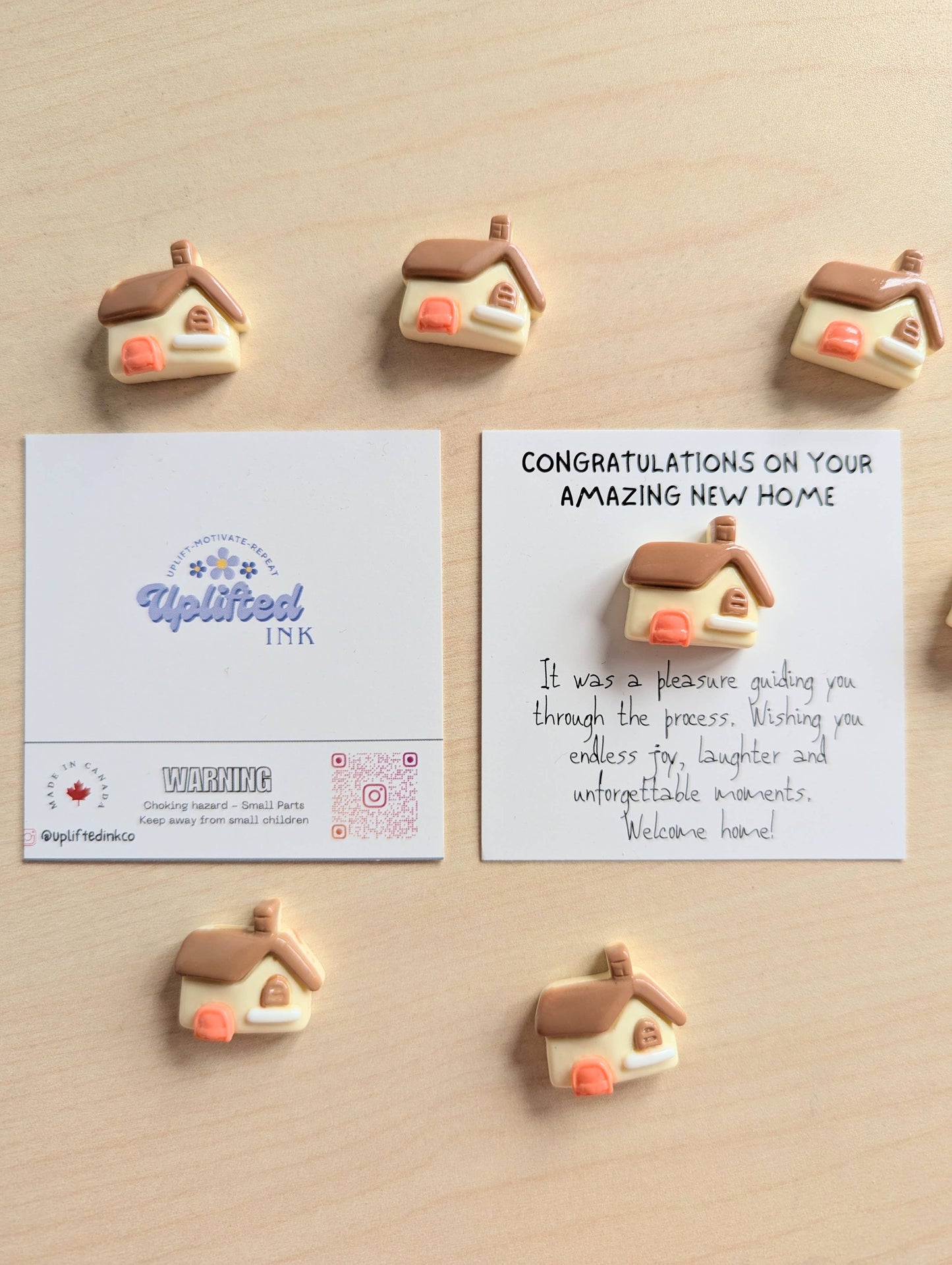 Realtor New Home Card – Congratulations Welcome Home Note fo