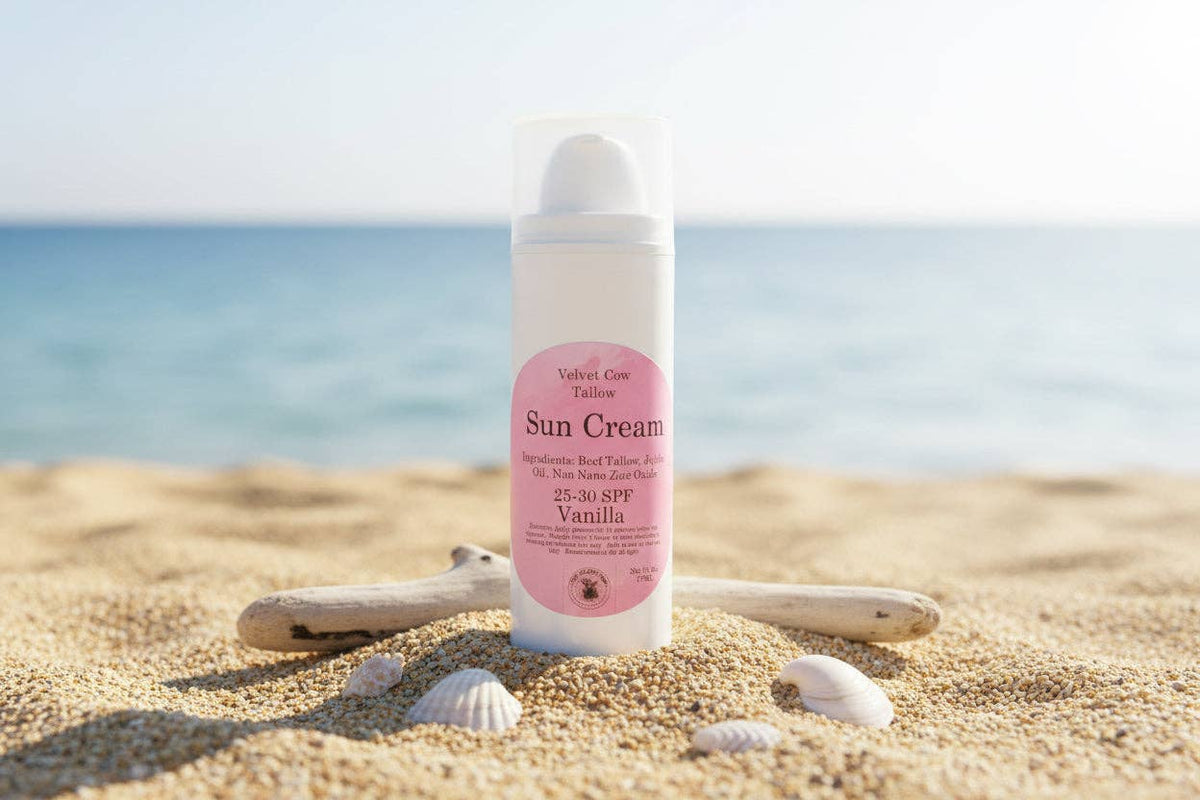 Tallow Sunscreen SPF | Natural Zinc Oxide Protection