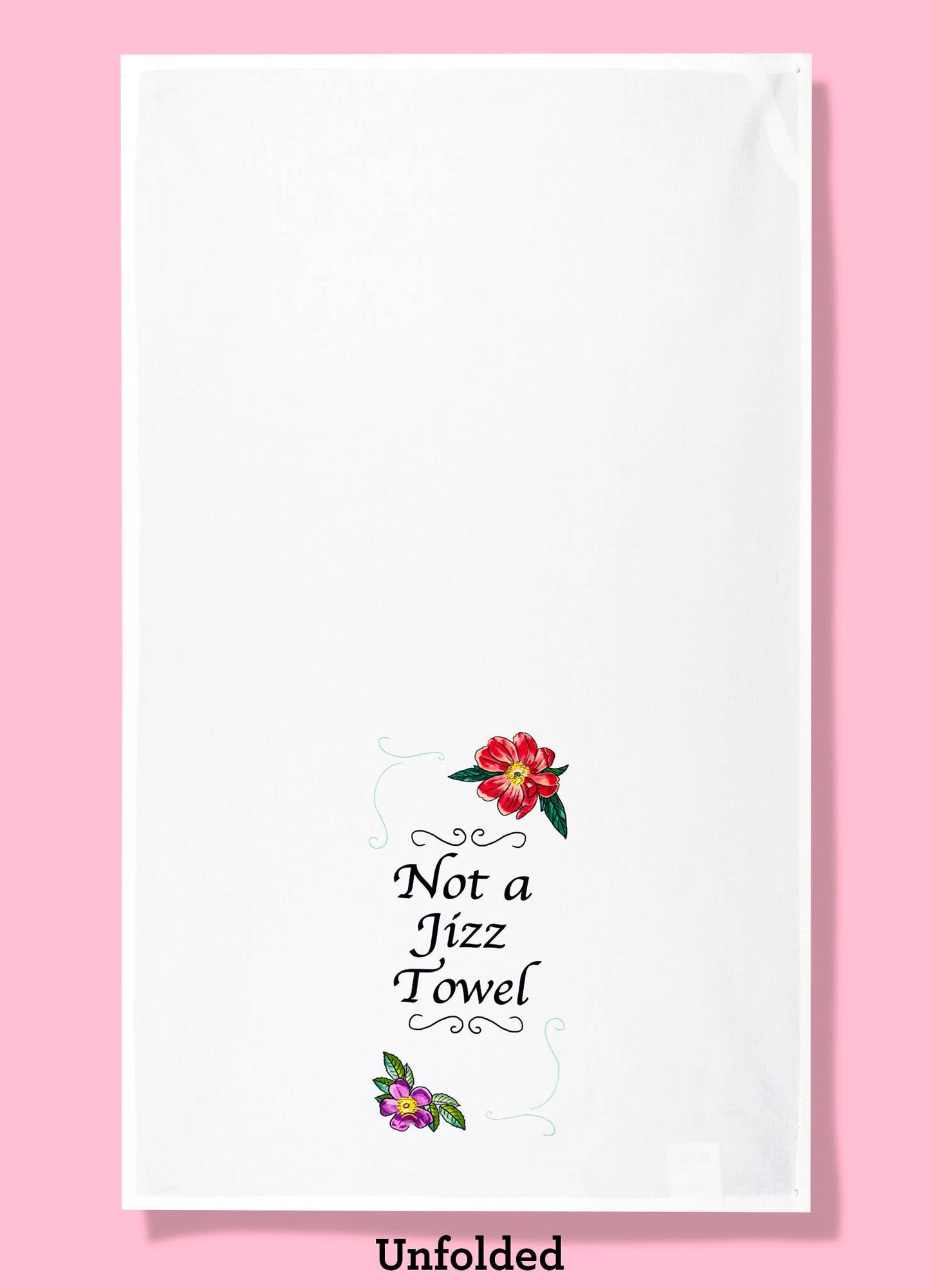Not a Jizz Towel Tea Towel Four Pack | Spicy Dishtowel