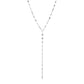 18K Gold PVD Stainless Steel Lariat Necklace Lip Chain