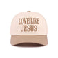 Love Like Jesus Two Tone Cotton Hat