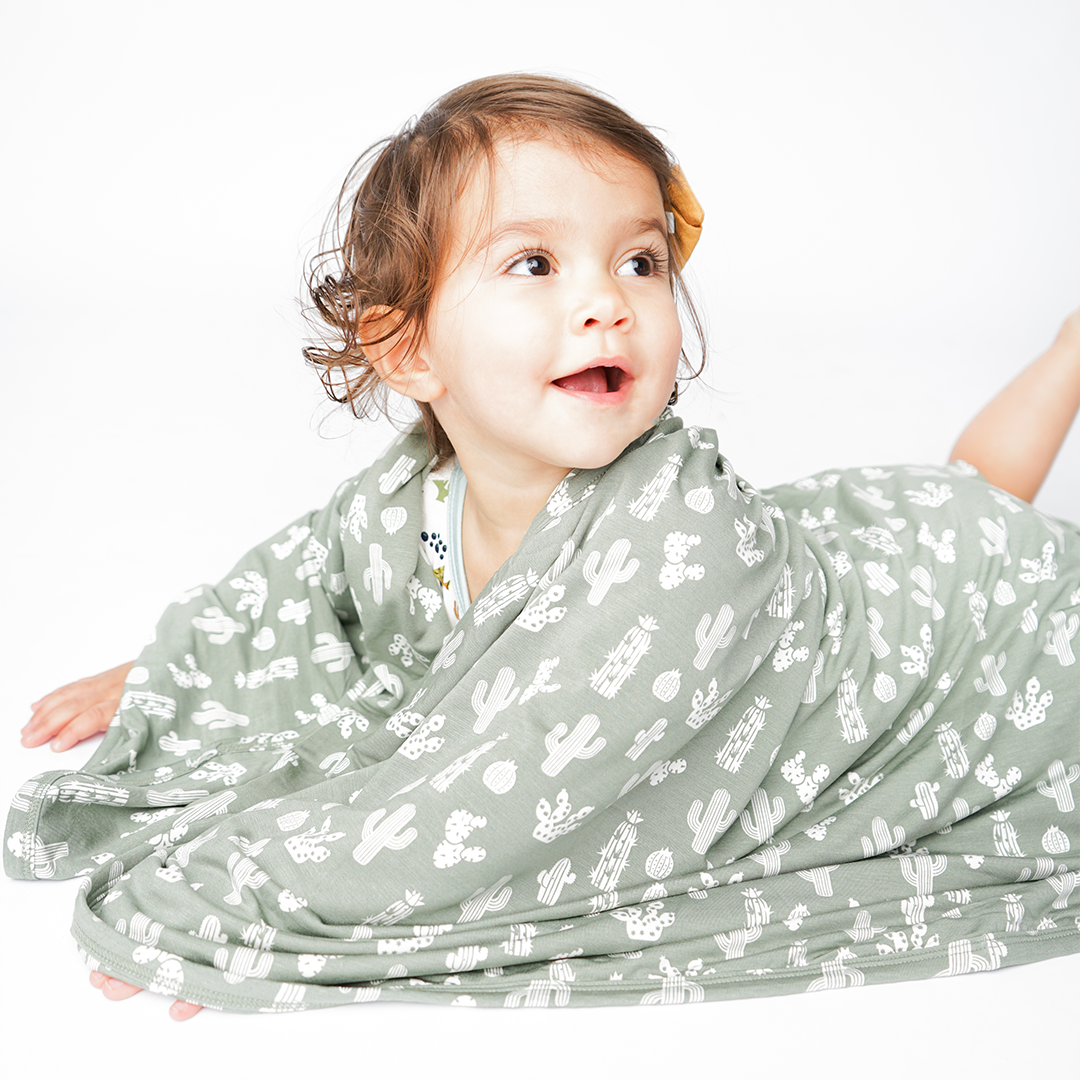 Stay Sharp Bamboo Baby Blanket Baby Gift Swaddle Blanket