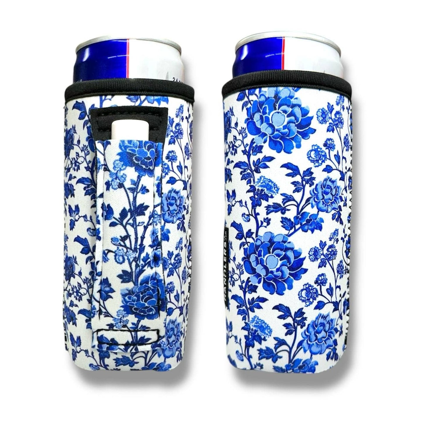 Porcelain Bloom 12-16oz Slim Can Handler™
