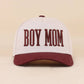 Boy Mom Two Tone Snapback Hat