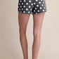 Fitted Mini Shorts