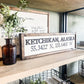 City, State With Coordinates Wood Laser 3D Sign