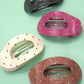 Jumbo Lay Flat Oval Hair Claw Clips Secure Styling | 40H1050