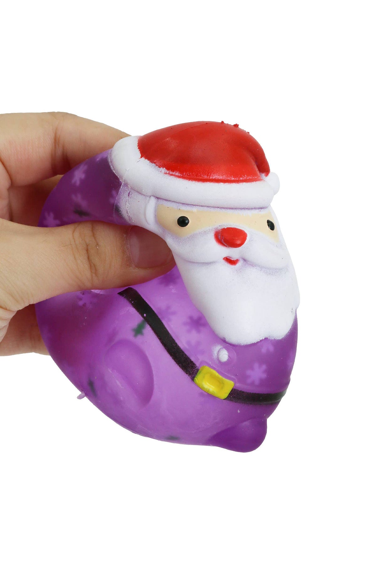 Santa and Snowman Sugar Maltose Putty Filled TPR Squishy