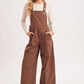 WIDE-LEG OVERALLS JUMPSUIT