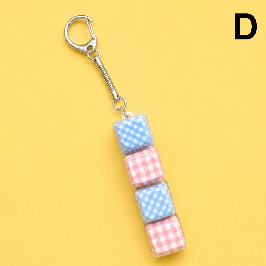 Printed Keyboard Fidget Stress Relief Keychain | 40KC205