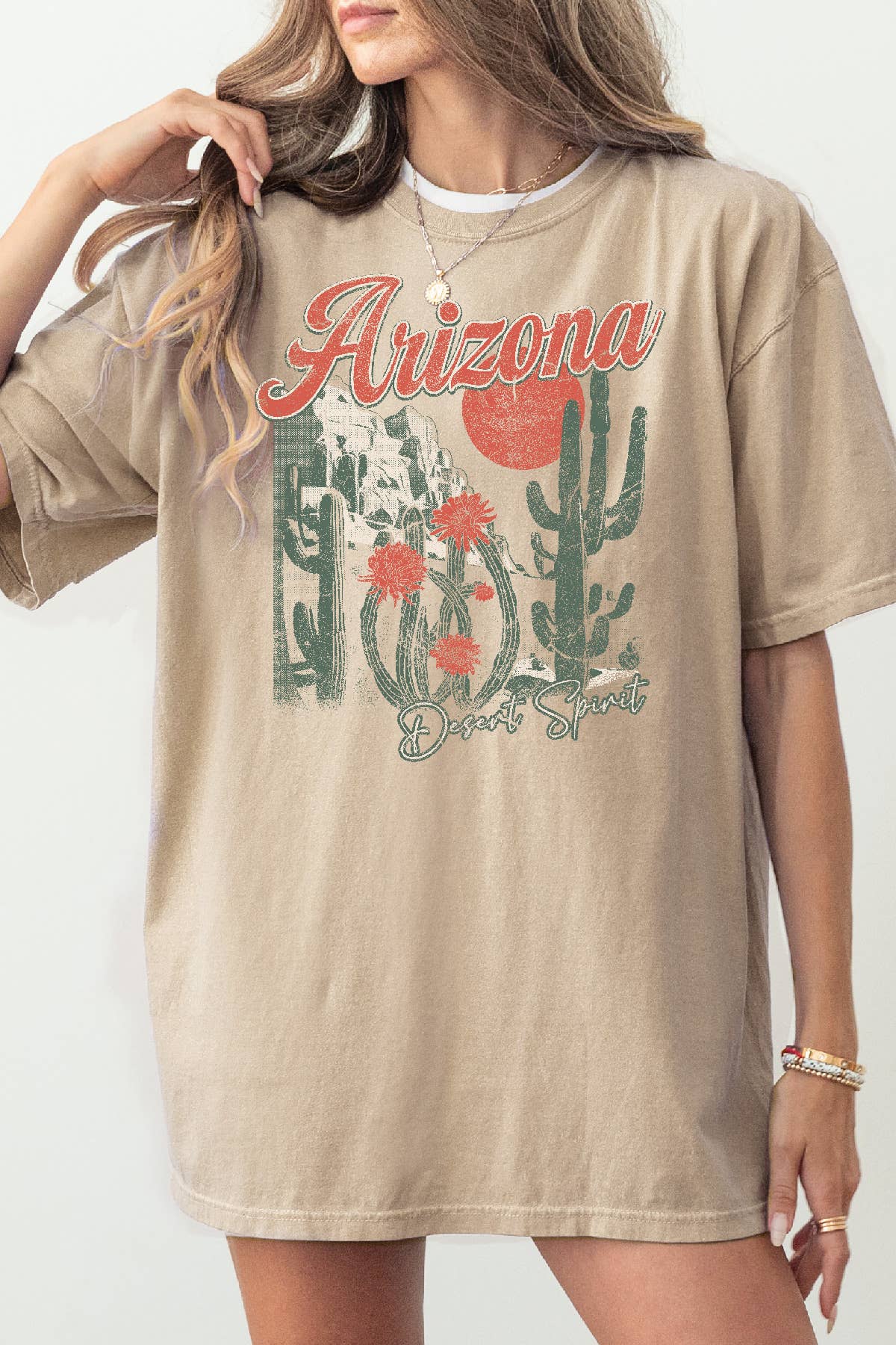 BT2251 OT - ARIZONA DESERT SPIRIT- oversized top