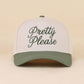 Pretty Please Two Tone Snapback Hat