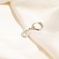 18K Gold PVD Stainless Steel Pearl Beaded Horseshoe Charm