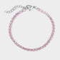 Stainless Steel Birthstone Tennis Bracelet