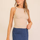 Ruched ITY Essential Top