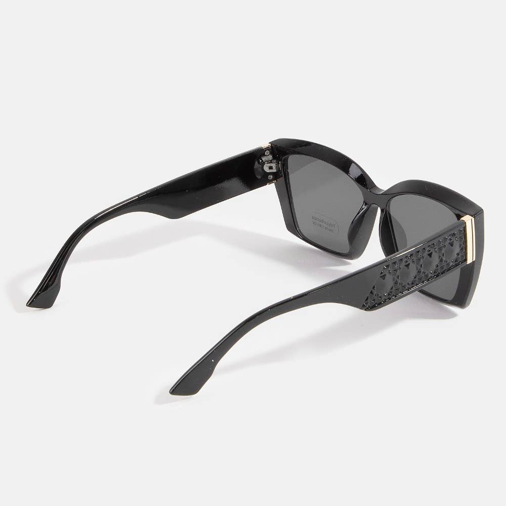 Oversized Square Cat-Eye Sunglasses