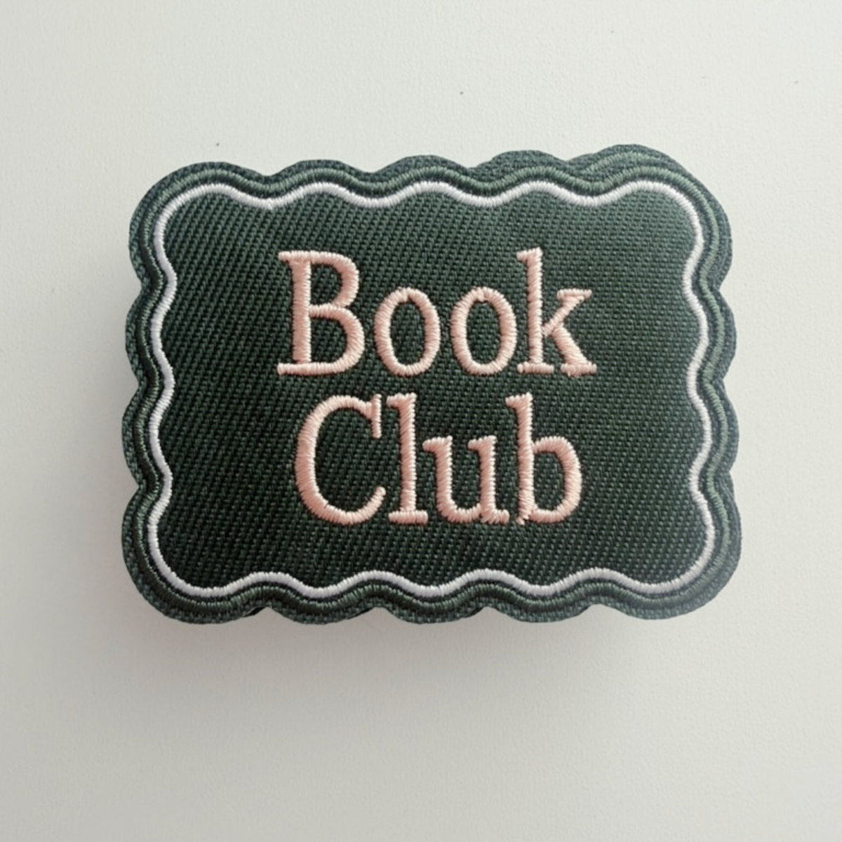 2.5" Book Club -  Embroidered Hat Patch