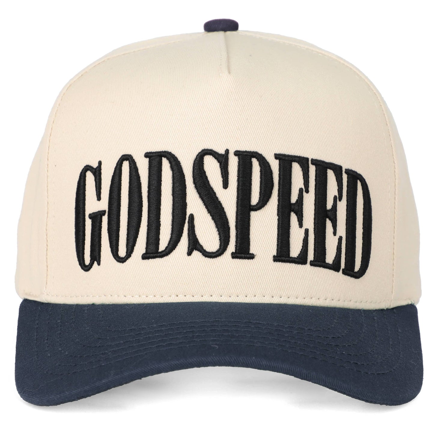C.C GODSPEED letter embroidered trucker cap
