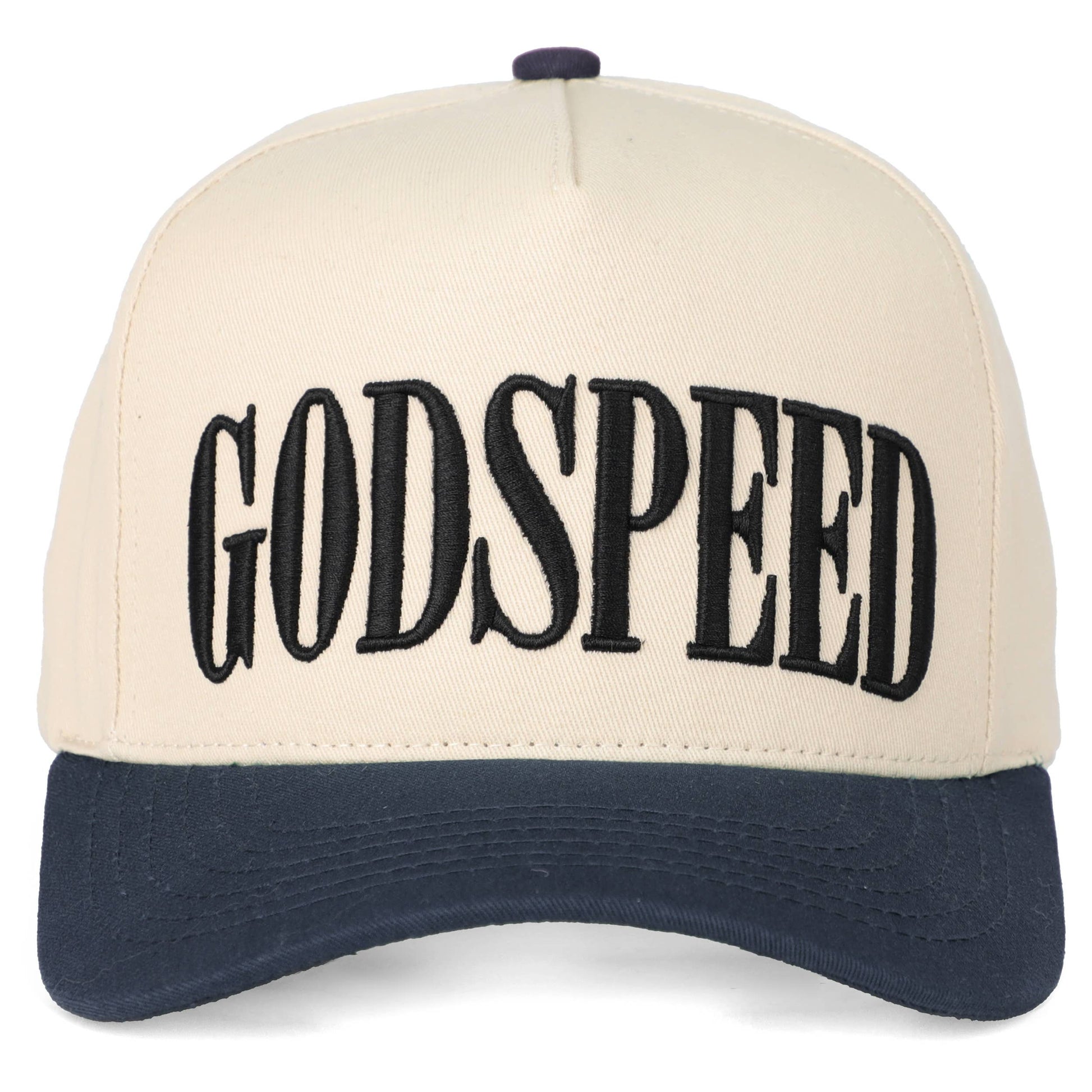 C.C GODSPEED letter embroidered trucker cap
