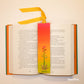 "Technicolor Agave" Ribboned Bookmark