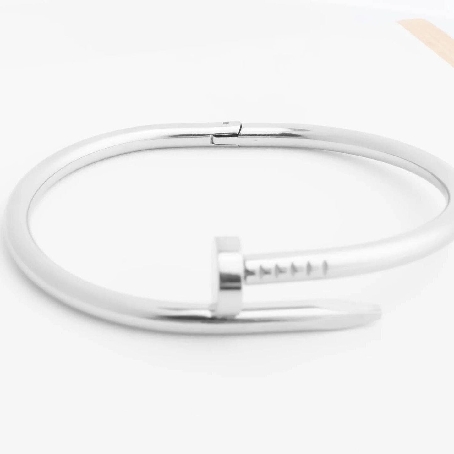 18K Gold PVD Stainless Steel Nail Bangle