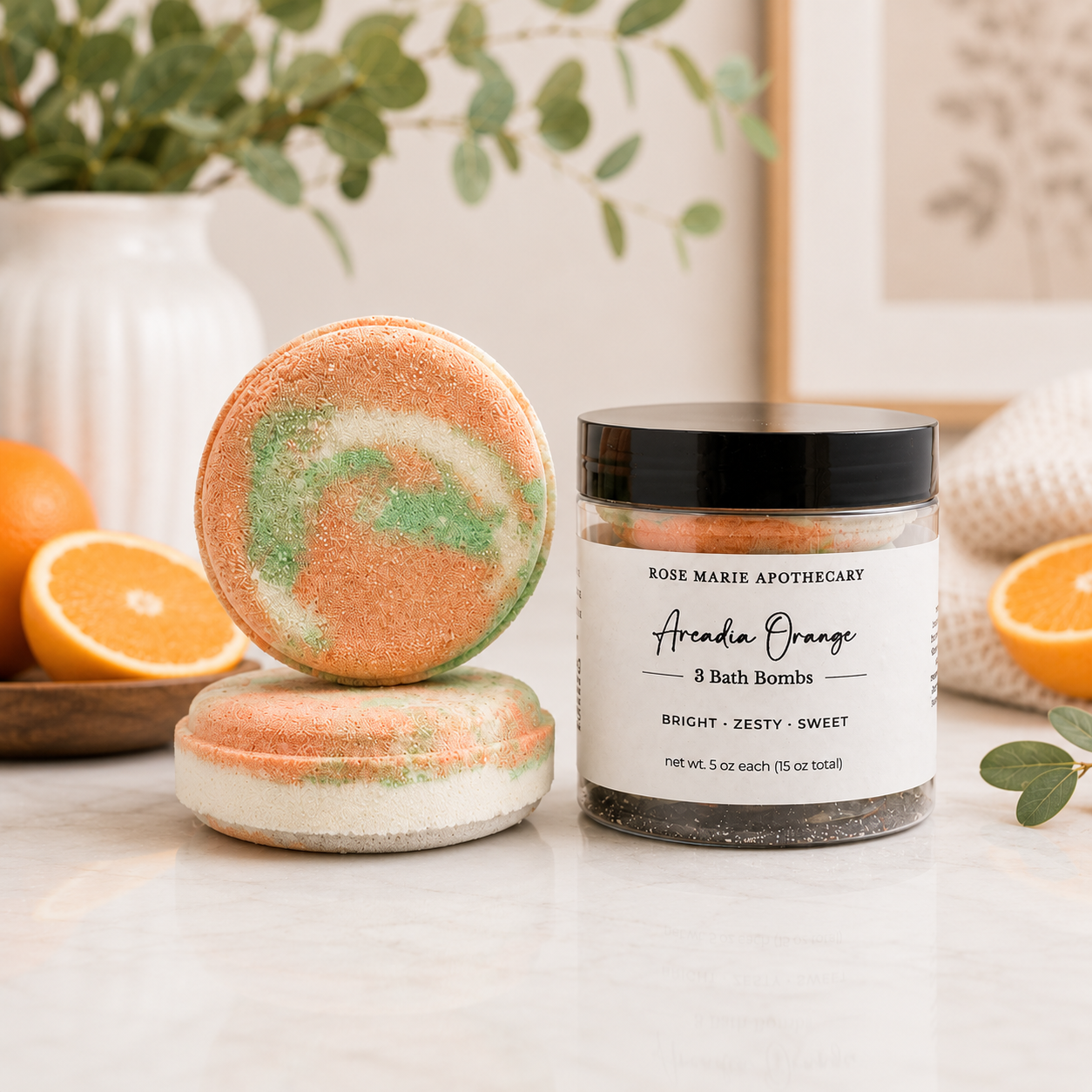 Arcadia Orange 3-Pack Bath Bomb