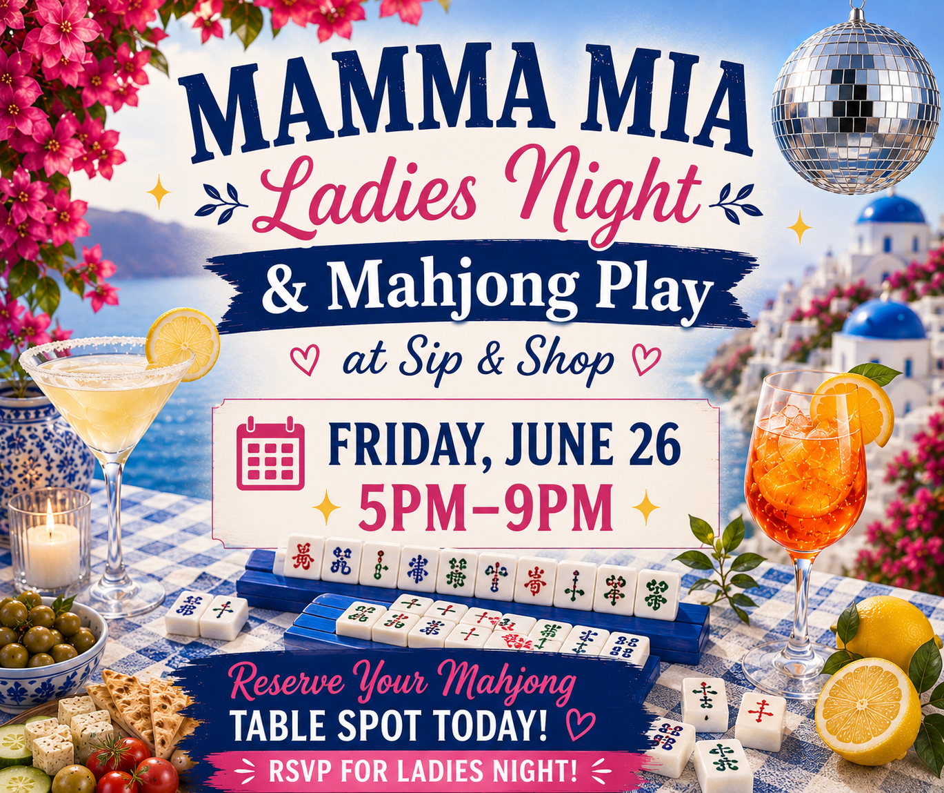 Mamma Mia Mahjong Reservation