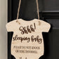 444 baby sleepin shirt