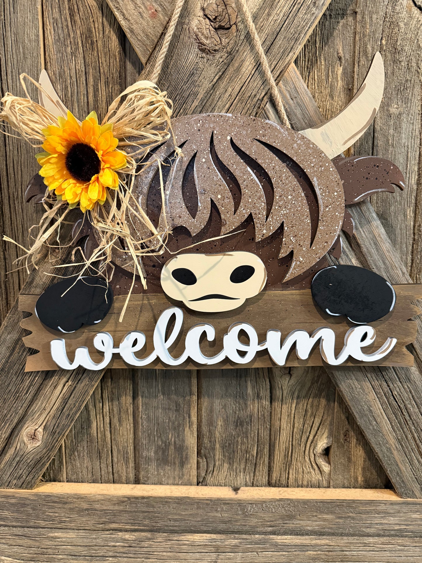 WELCOME COW FENCE