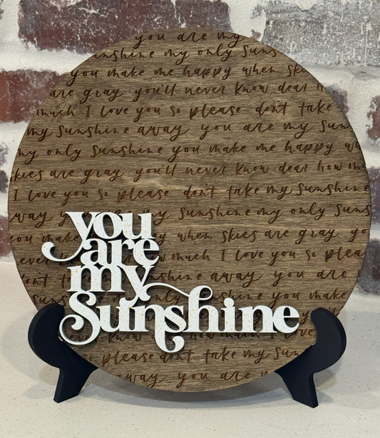 you are my sunshine