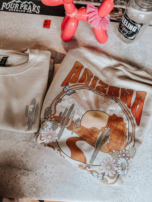 2XL Arizona Crew sand