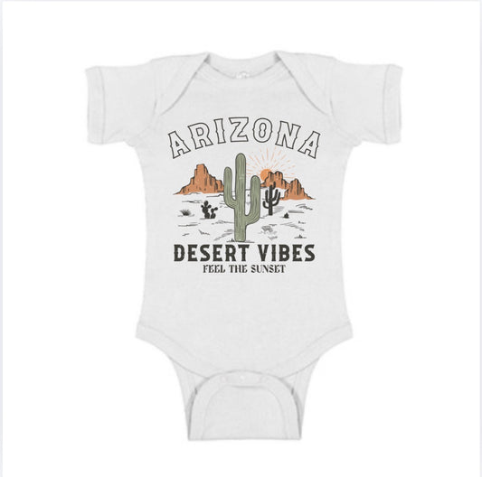 18 m Arizona desert vibes onesie