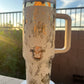 sunflower cow tumbler