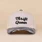 Thrift Queen Two Tone Snapback Hat