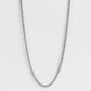 Stainless Steel Gold Wheat Chain Necklace