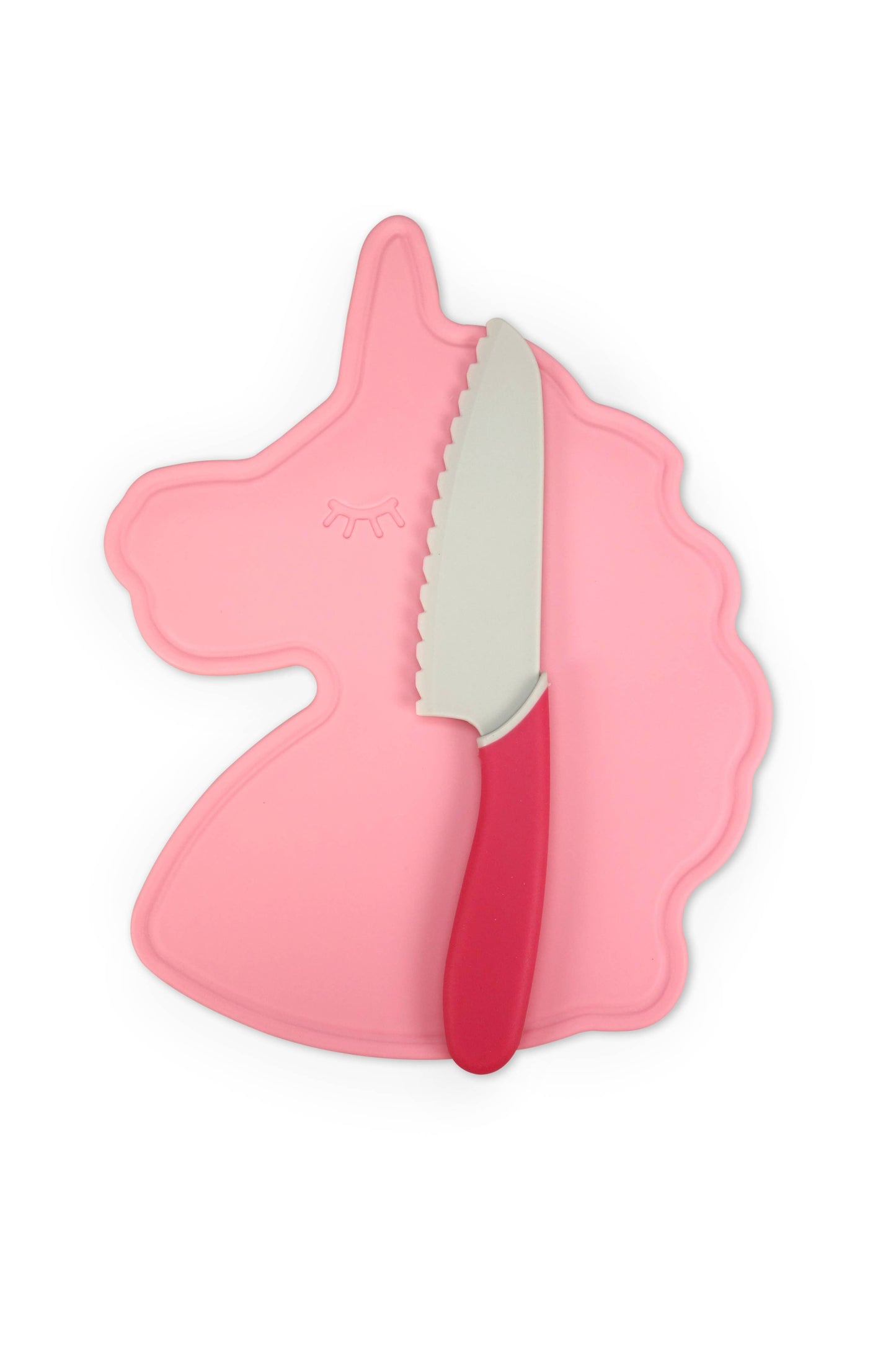 Unicorn Cutting Board & Knife Set – Kid-Safe