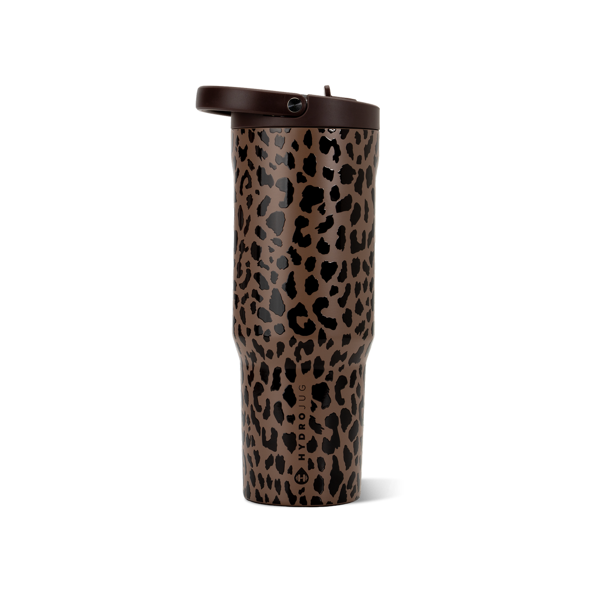 Brown Leopard HydroJug 40 oz Sport Water Bottle