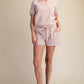 Collar Neck Short-Sleeve Polo Top