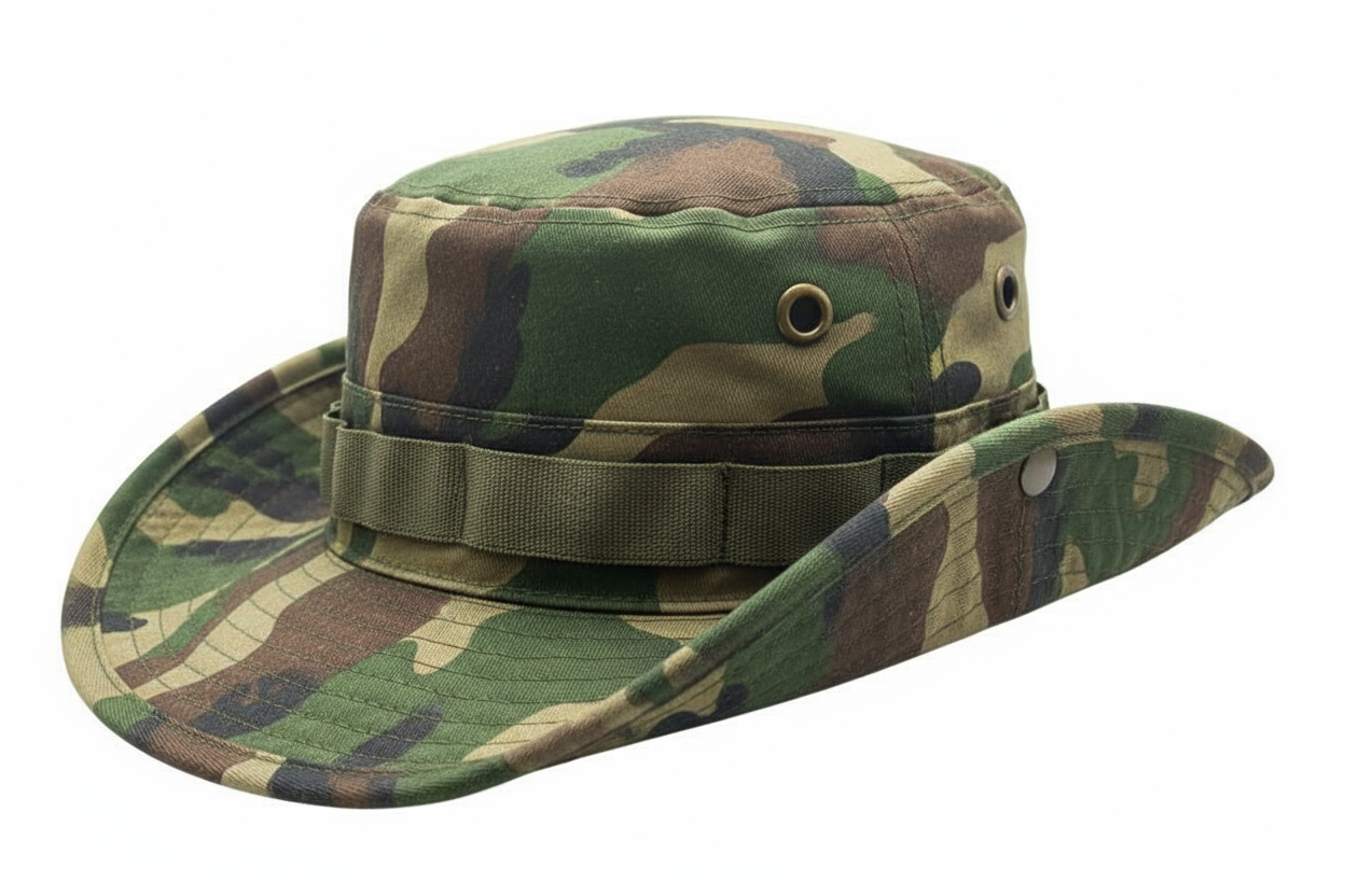 Premium Boonie Hat Size Adjustable 100% Cotton for Outdoors
