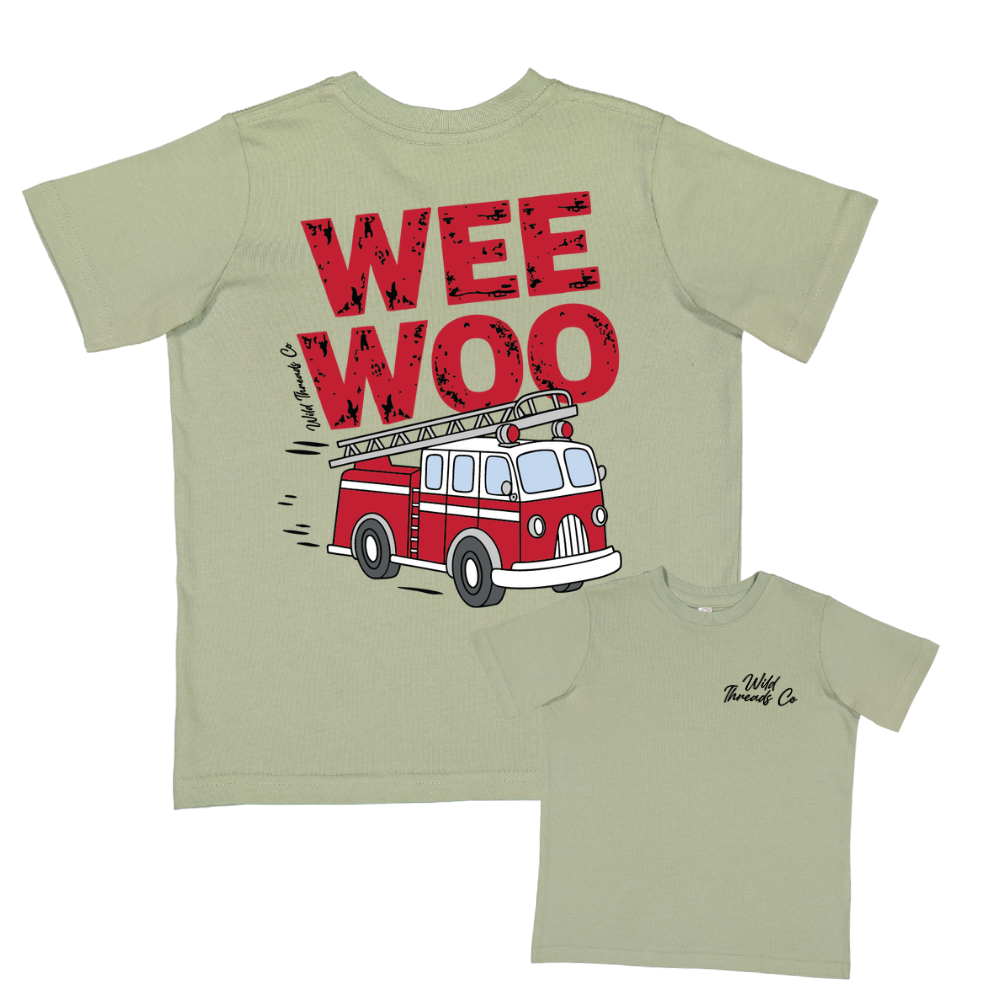 Wee Woo Firetruck Tee
