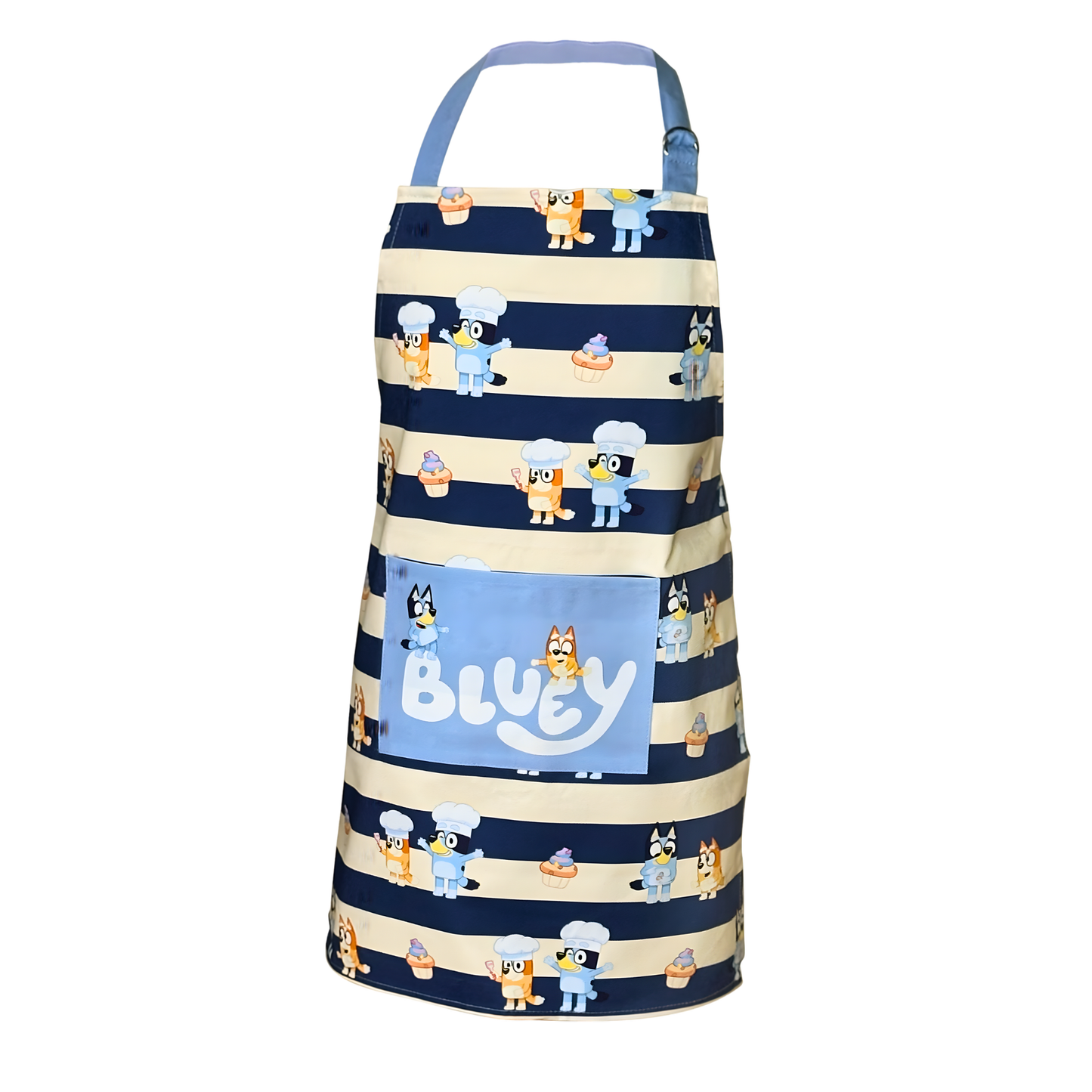 BLUEY Youth Apron and Oven Mitt Set - 3pc Kids Chef Outfit