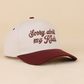Sorry About My Kids Two Tone Snapback Hat Zenana Consgt.